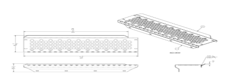 ASSEMBLY, CAB STEP, 2017 CAB, TICO ORANGE - 121563