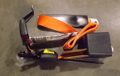 SEAT BELT 3 POINT MOUNT ORANGE W'KPMFORT LATCH - 920317