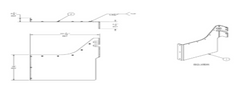 HEAT SHIELD, HORIZONTAL AFTERTREATMENT, FRONT, B6.7, 128" WB - 122349