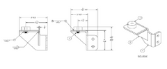 BRACKET, TRANS COVER, 2017 CHASSIS PDC, LHS - 122473