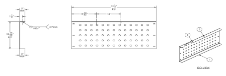 HEAT SHIELD, HORIZONTAL AFTERTREATMENT, OUTER, B6.7, 116" WB - 122484