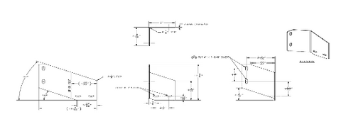 BRACKET HUMP HOSE AIR INTAKE MOUNT - 12791