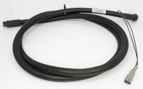 HOSE, EPDM, DEF FLUID, HEATED 5/16" SAE J2044 90° ELBOW X 1/4" SAE J2044 180° STR      LG - 410354