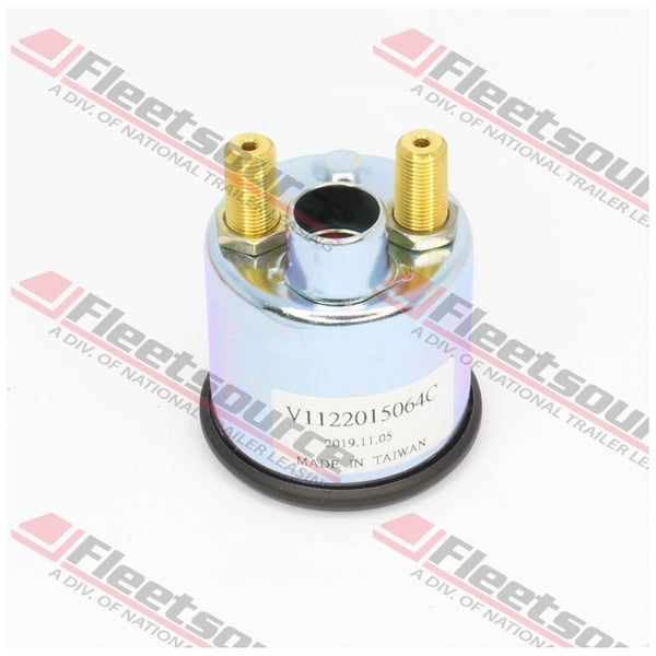 Glowshift Manometro Digitale Pressione Aria 200 PSI - 10 Colori LED, 52mm, Sensore NPT 1/8-27 - 2
