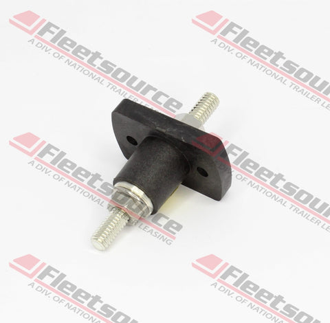 Stud Feed Thru 5/16-18 Black Extended Battery & Wiring